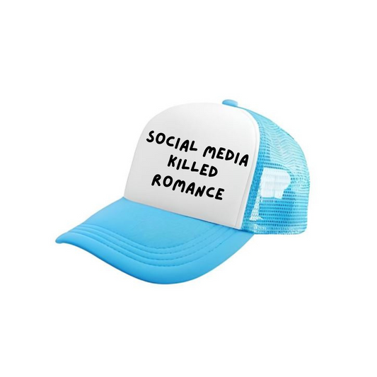 Șapcă „Social Media Killed Romance”